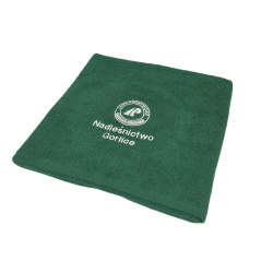 Ręcznik kąpielowy 140x70 cm z haftem dla Nadleśnictwa